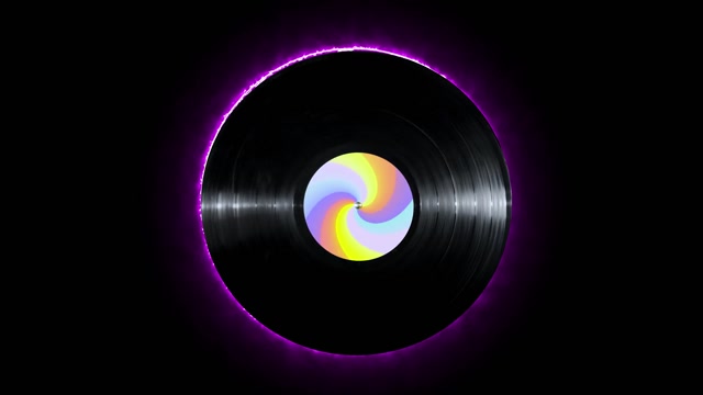 Vinyl Disc Player | Effects and Overlays motion backgrounds - Storyblocks