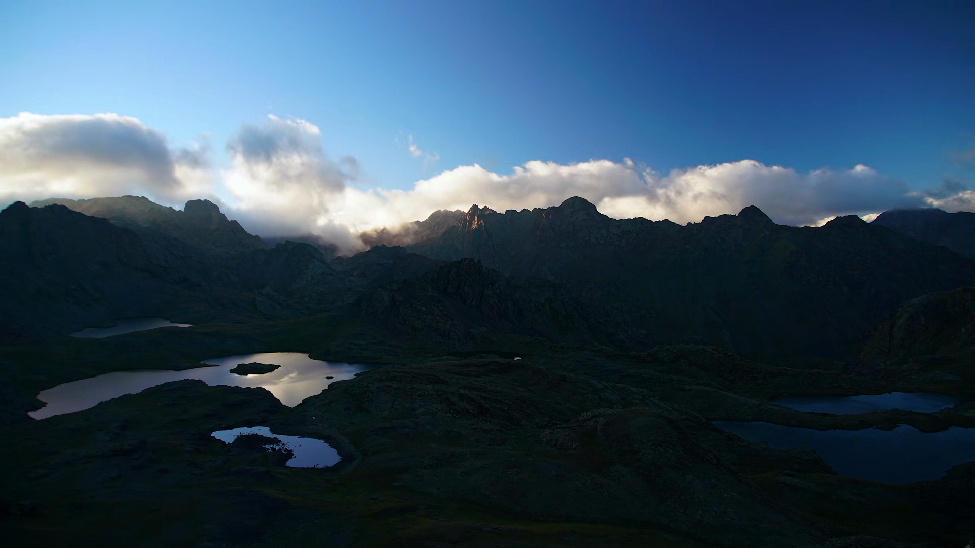 8k Timelapse Captures High Altitude Mountain Stock Footage SBV ...