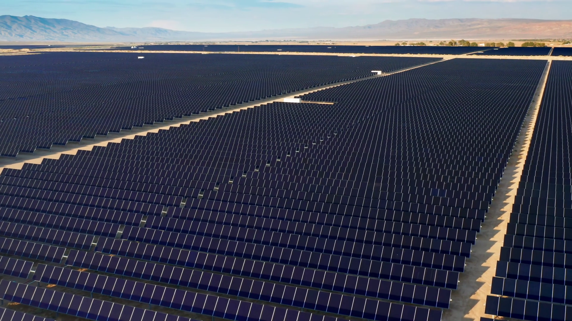 4k Aerial Overhead View On Panels Generating Stock Footage SBV ...