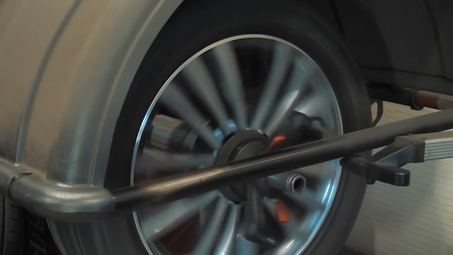Car Wheel Spinning Animation