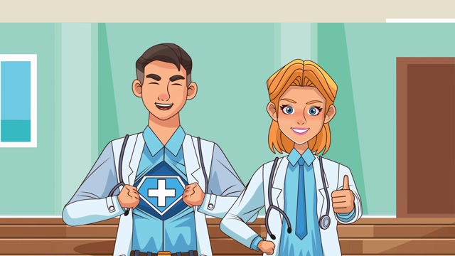 Doctors Animation Stock Footage: Royalty-Free Video Clips - Storyblocks