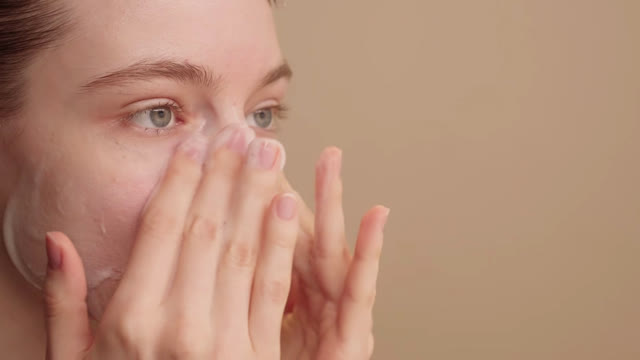 Cleansing Face Stock Footage: Royalty-Free Video Clips - Storyblocks