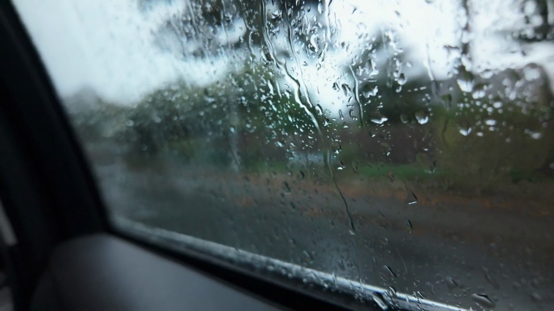 Pov Looking Out Of Car Window Driving Down Stock Footage SBV-351850195 ...