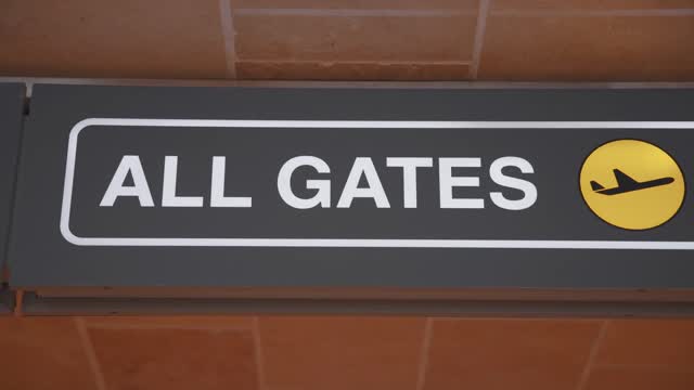 Gate Information Stock Footage: Royalty-Free Video Clips - Storyblocks