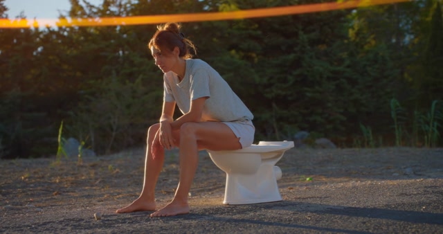 Pooping On Toilet | Nature stock footage - Storyblocks