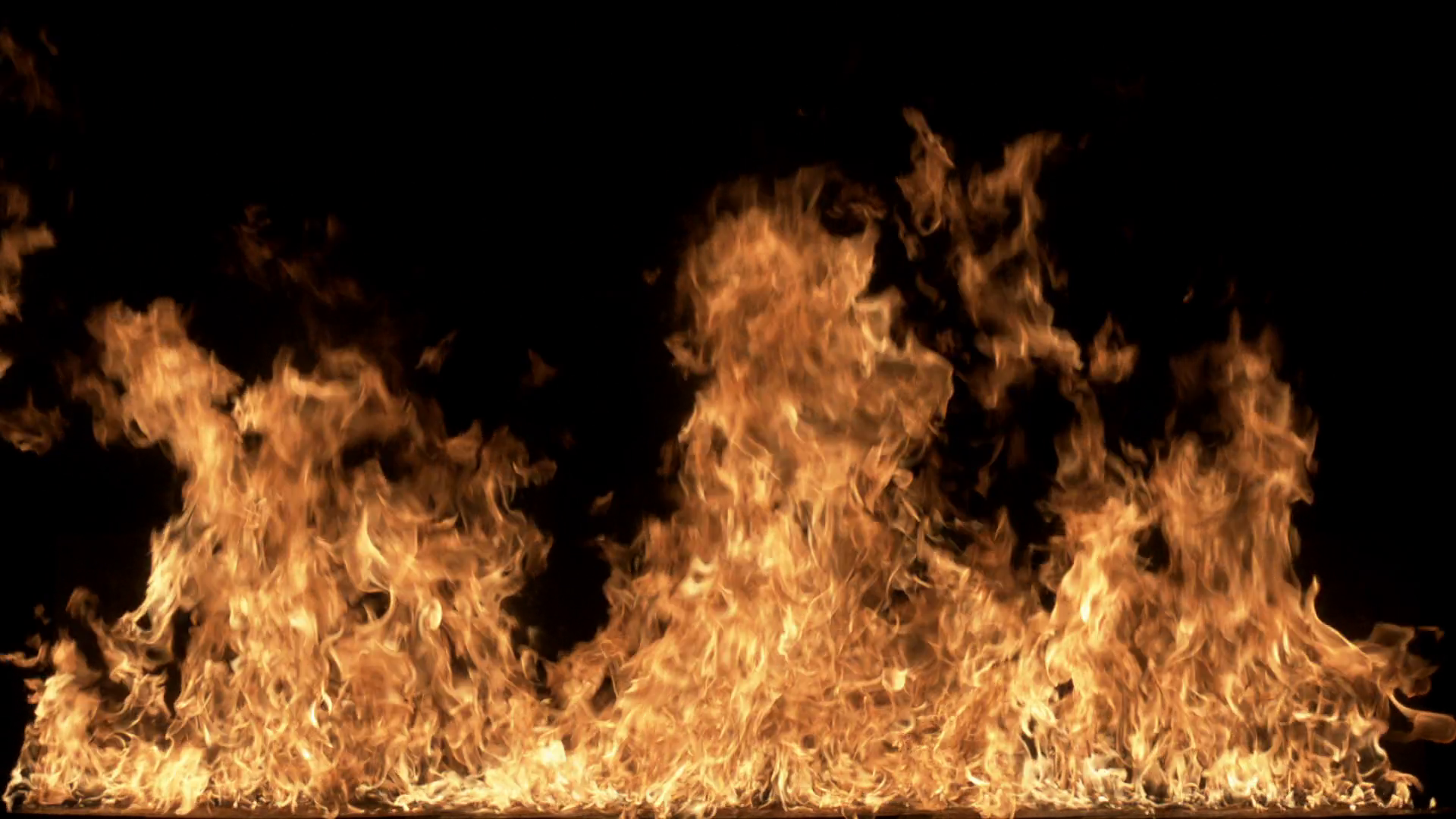 High Quality Footage Of Real Fire With Stock Motion Graphics SBV ...