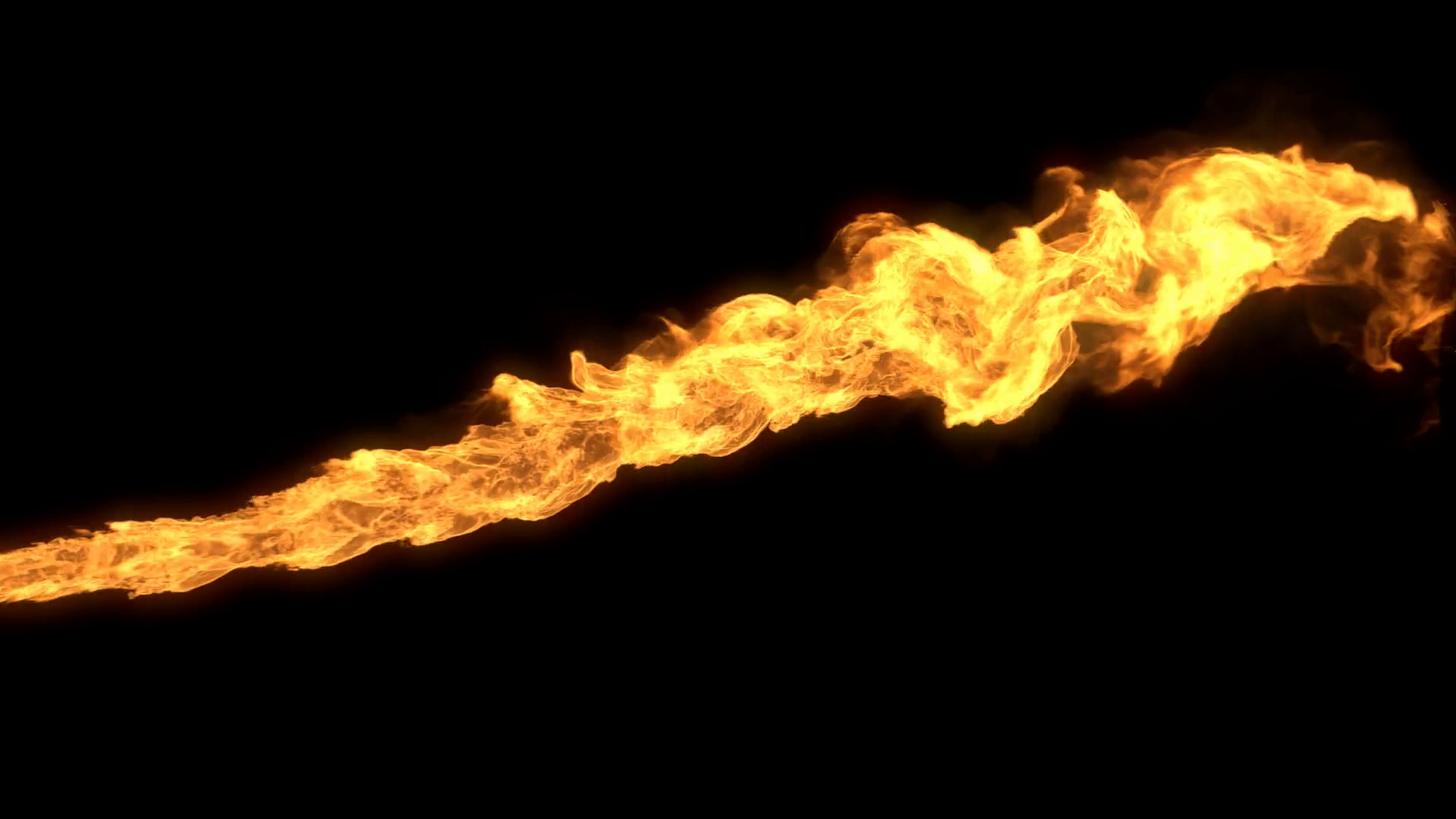 Animated Realistic Stream Of Fire Like Stock Motion Graphics SBV ...