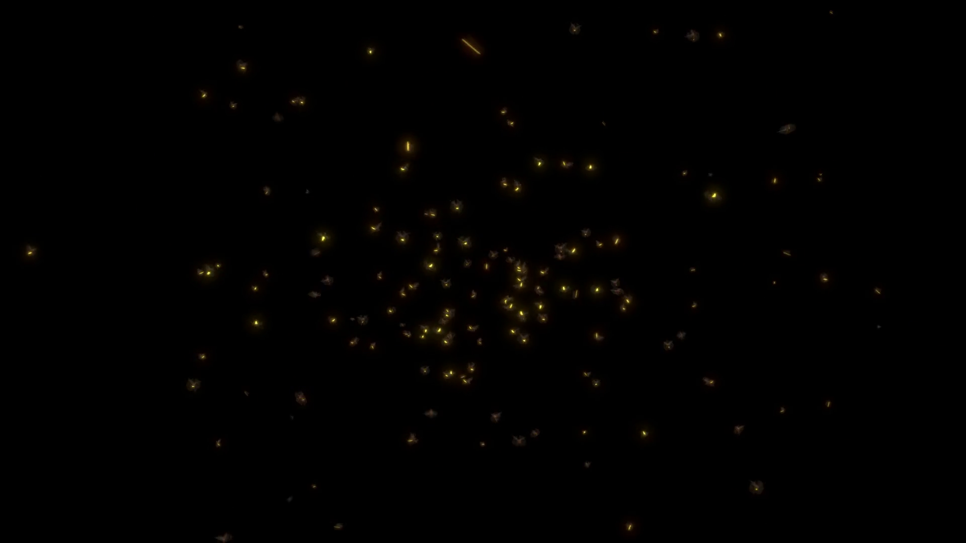 Swarm Of Fireflies With Alpha Channel Easy Stock Motion Graphics SBV ...