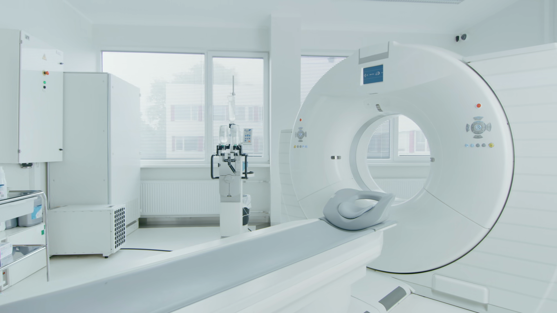 Medical Ct Mri Pet Scan Standing In Modern Stock Footage SBV-353694531 ...