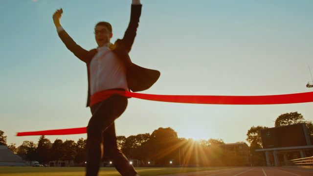 Crossing Finish Line Stock Footage: Royalty-Free Video Clips - Storyblocks