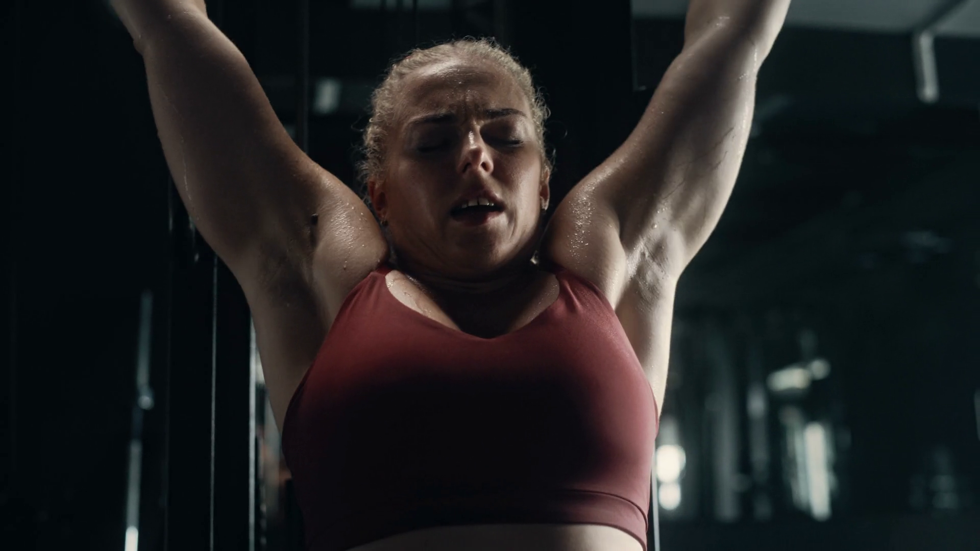 Portrait Of Caucasian Athlete Training In Stock Footage SBV-348454568 ...