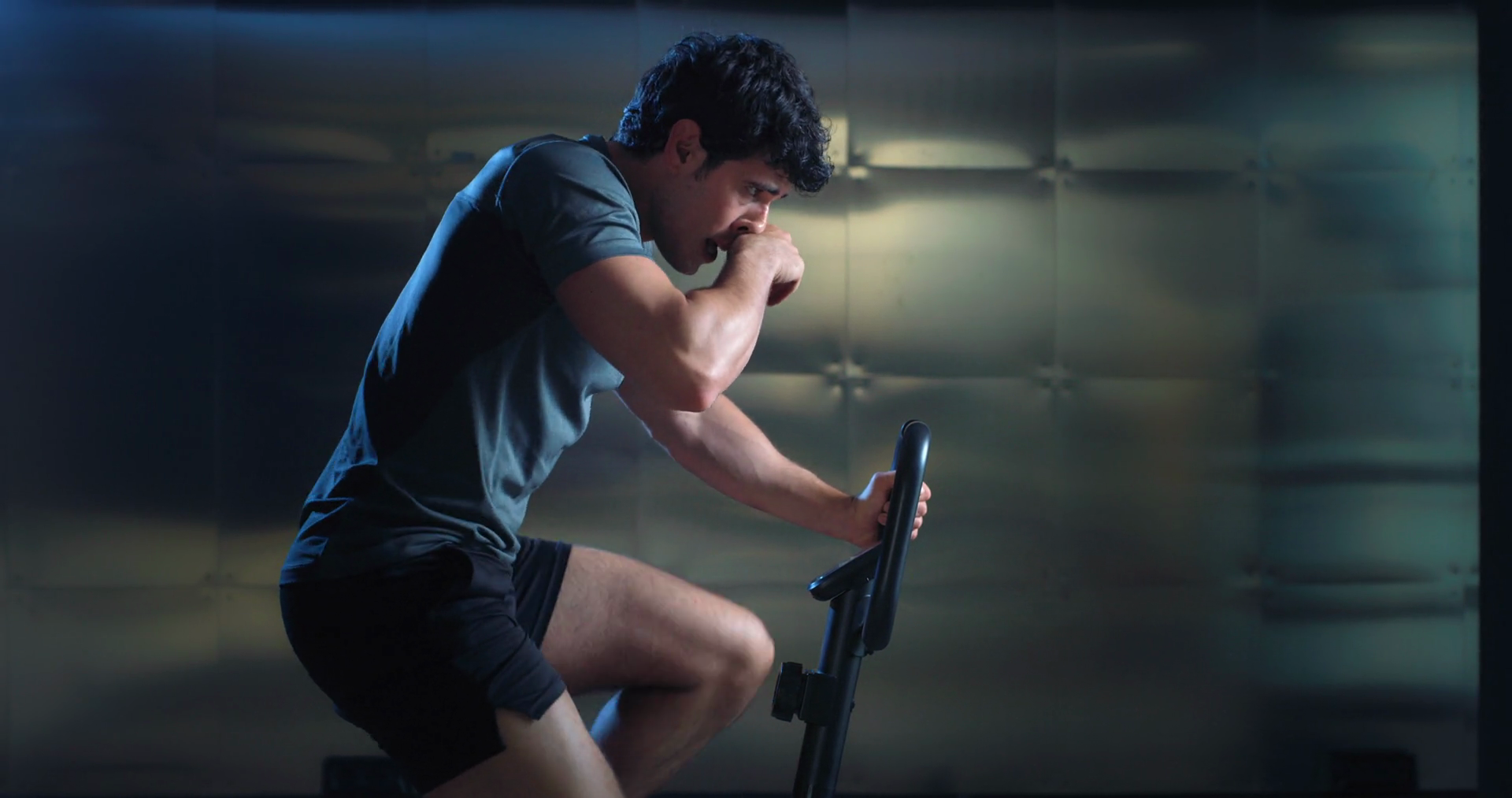 Cinematic Shot Of Young Fit Virtual Stock Footage SBV-348526378 ...