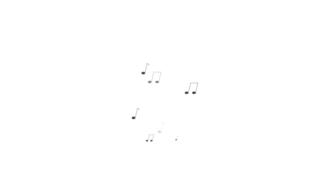 Music Notes Animation Stock Footage: Royalty-Free Video Clips - Storyblocks