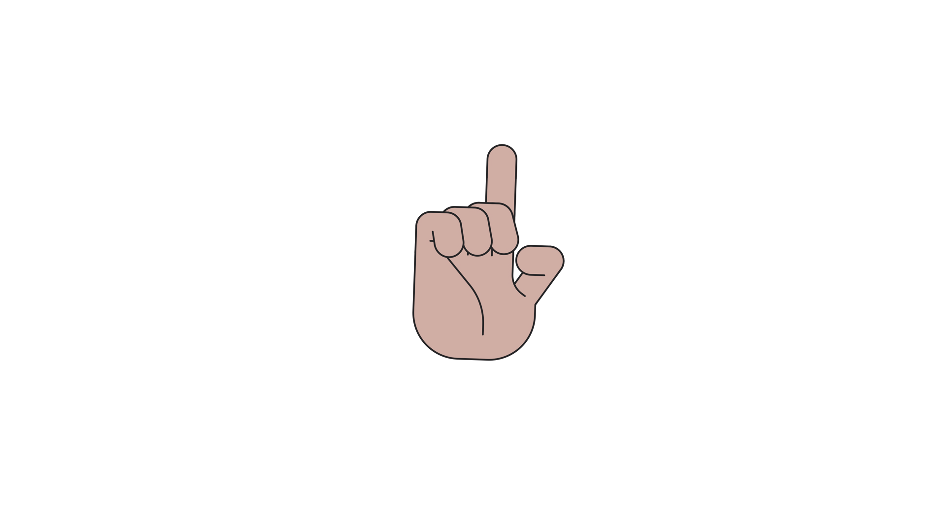 Black Hand Showing Gestures 2d Animation Stock Footage SBV-354056576 ...