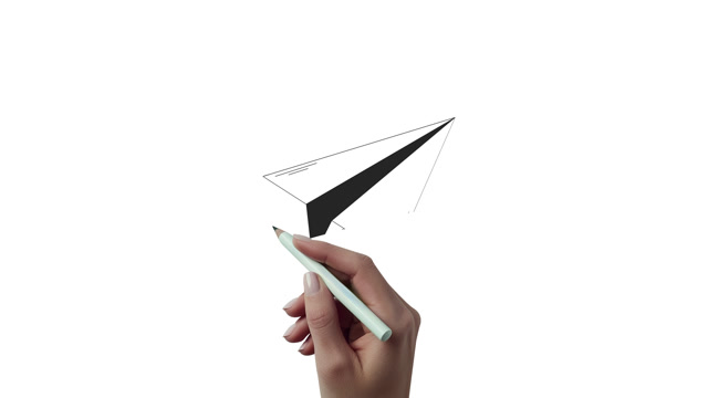 Paper Plane Animation Stock Footage: Royalty-Free Video Clips - Storyblocks