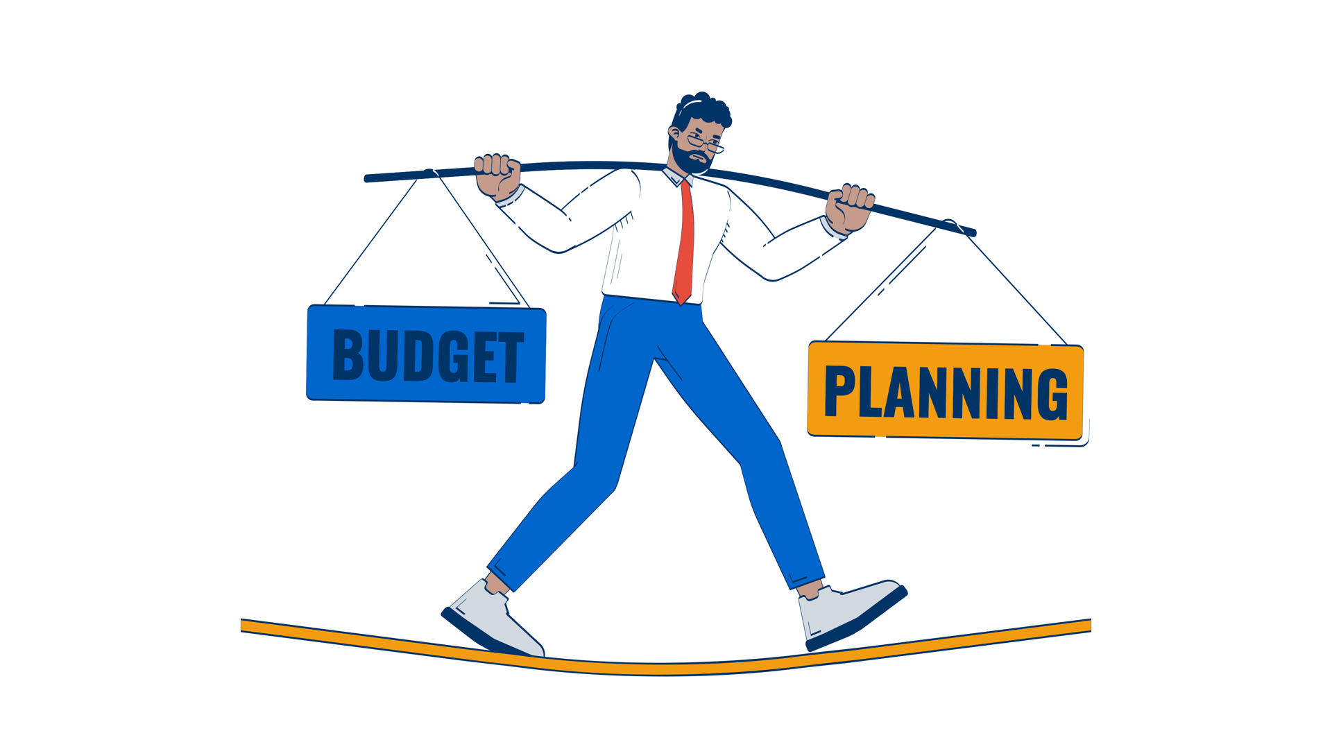 Budget Balancing Doodle Animation Financial Stock Footage SBV-353505925 ...