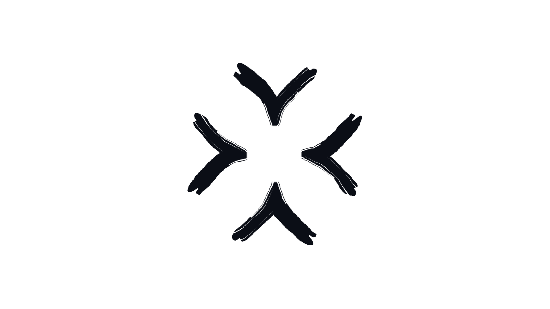 Four Arrows Pointing Inward Bold Thick Stock Footage SBV-354169052 ...