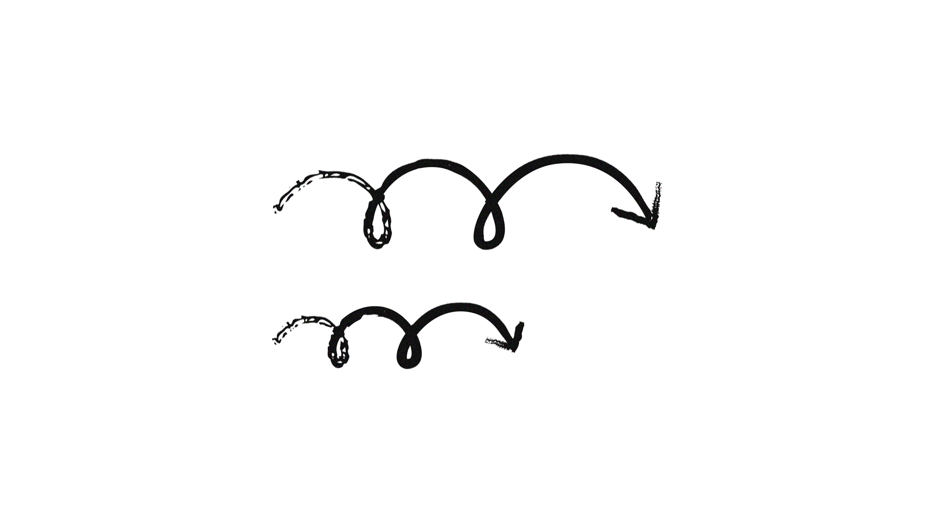 Playful Loop Arrows Grunge Doodle Animation Stock Footage SBV-354225242 ...