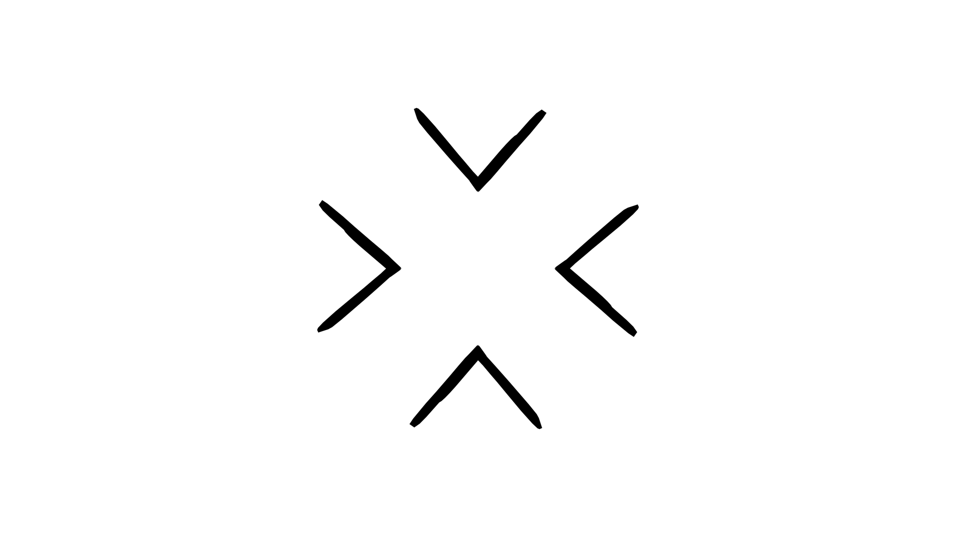 Four Arrows Pointing Inward Hand-drawn Stock Footage SBV-354168436 ...