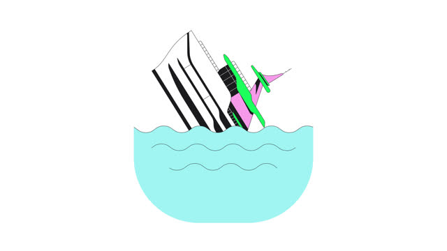 Sinking Ship Stock Footage: Royalty-Free Video Clips - Storyblocks
