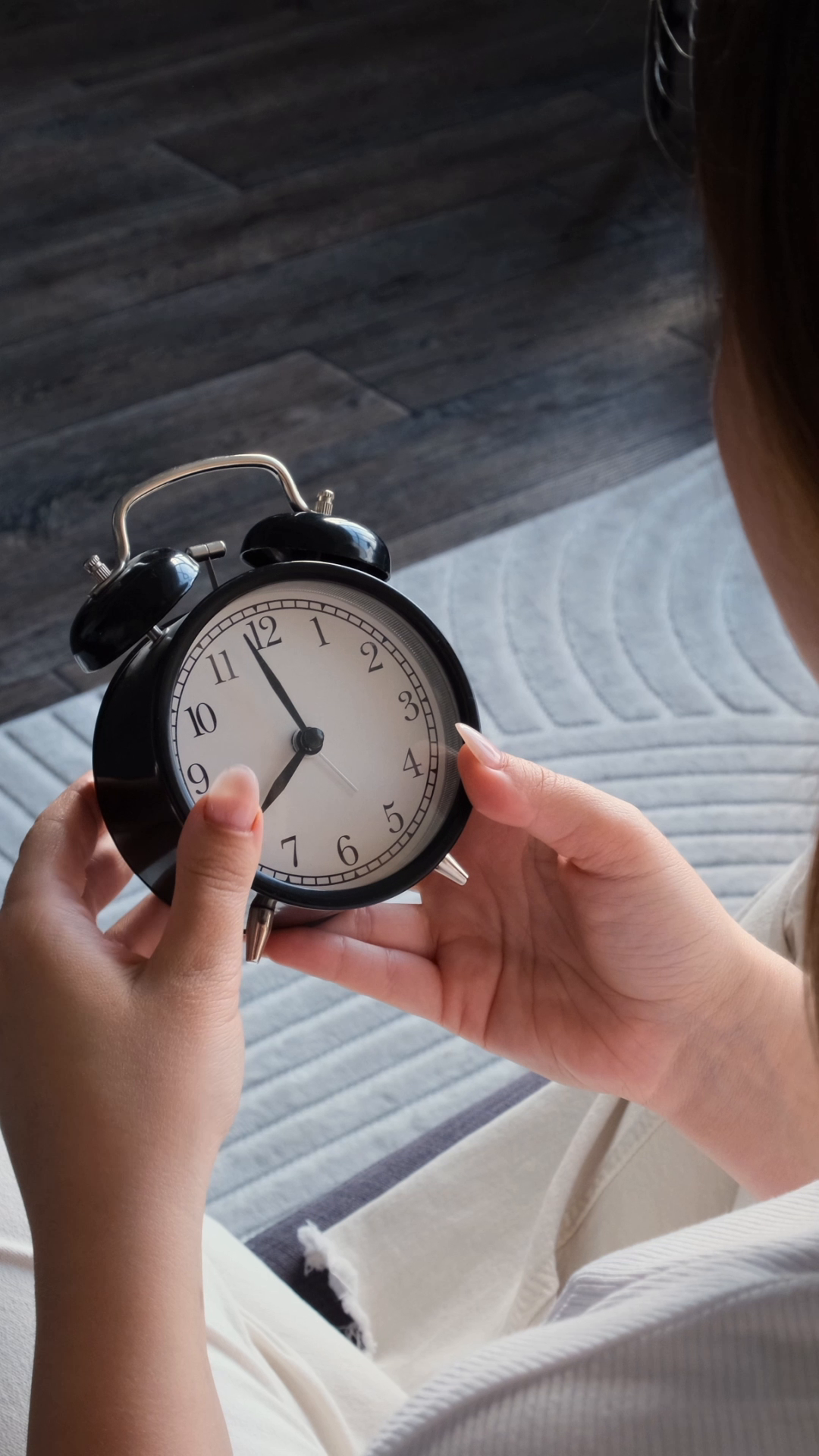 Close Up Shot Of Woman Changing Time In Stock Footage SBV-353233313 ...