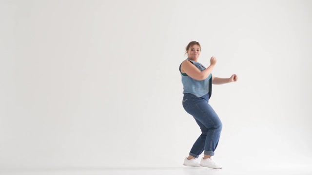 Fat Woman Dancing Stock Footage: Royalty-Free Video Clips - Storyblocks