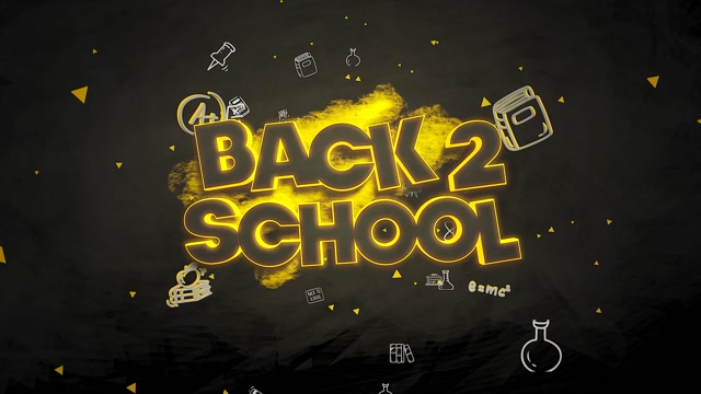 Back To School | Effects and Overlays motion backgrounds - Storyblocks