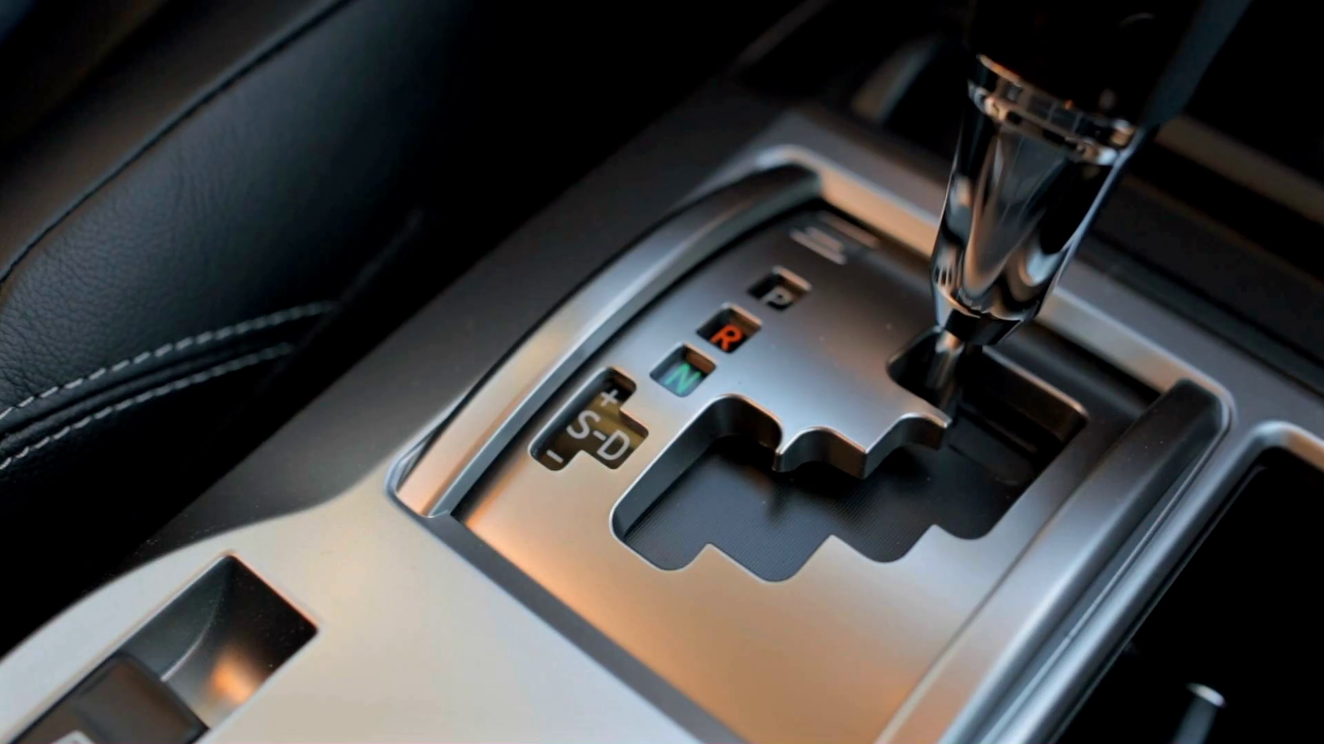 Close-up Of Car Gear Shift Moving From Stock Footage SBV-349282524 ...