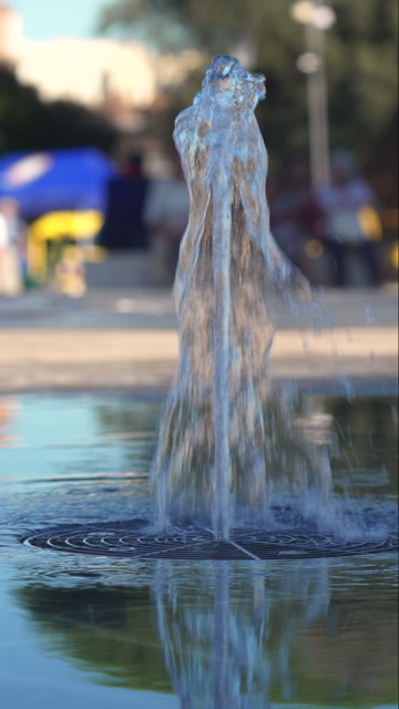 Water Fountain Transparent Background Stock Footage: Royalty-Free Video ...
