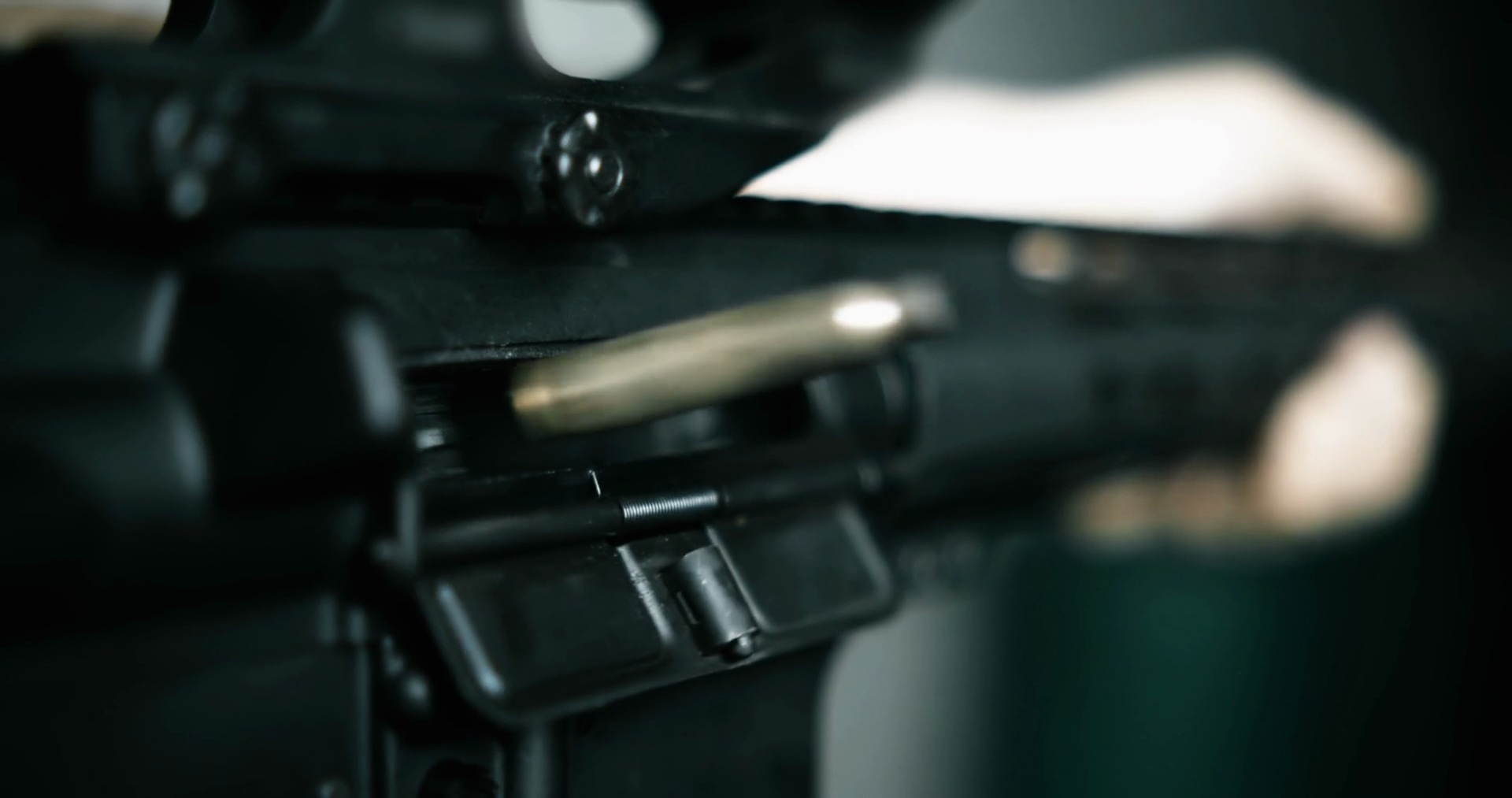 Ultra-slow 800fps Detail Of Bullet Exiting Stock Footage SBV-348556163 ...