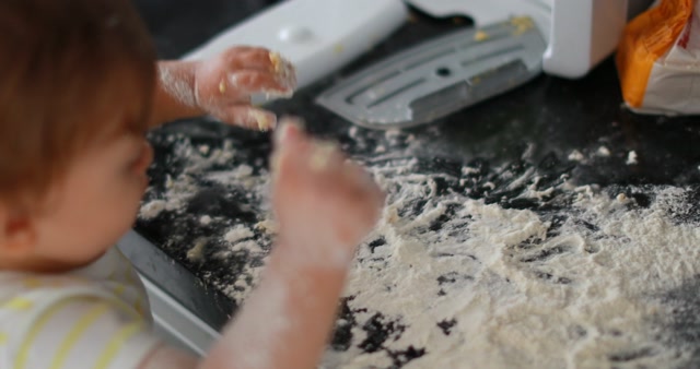 Children Making A Mess Stock Footage: Royalty-Free Video Clips ...