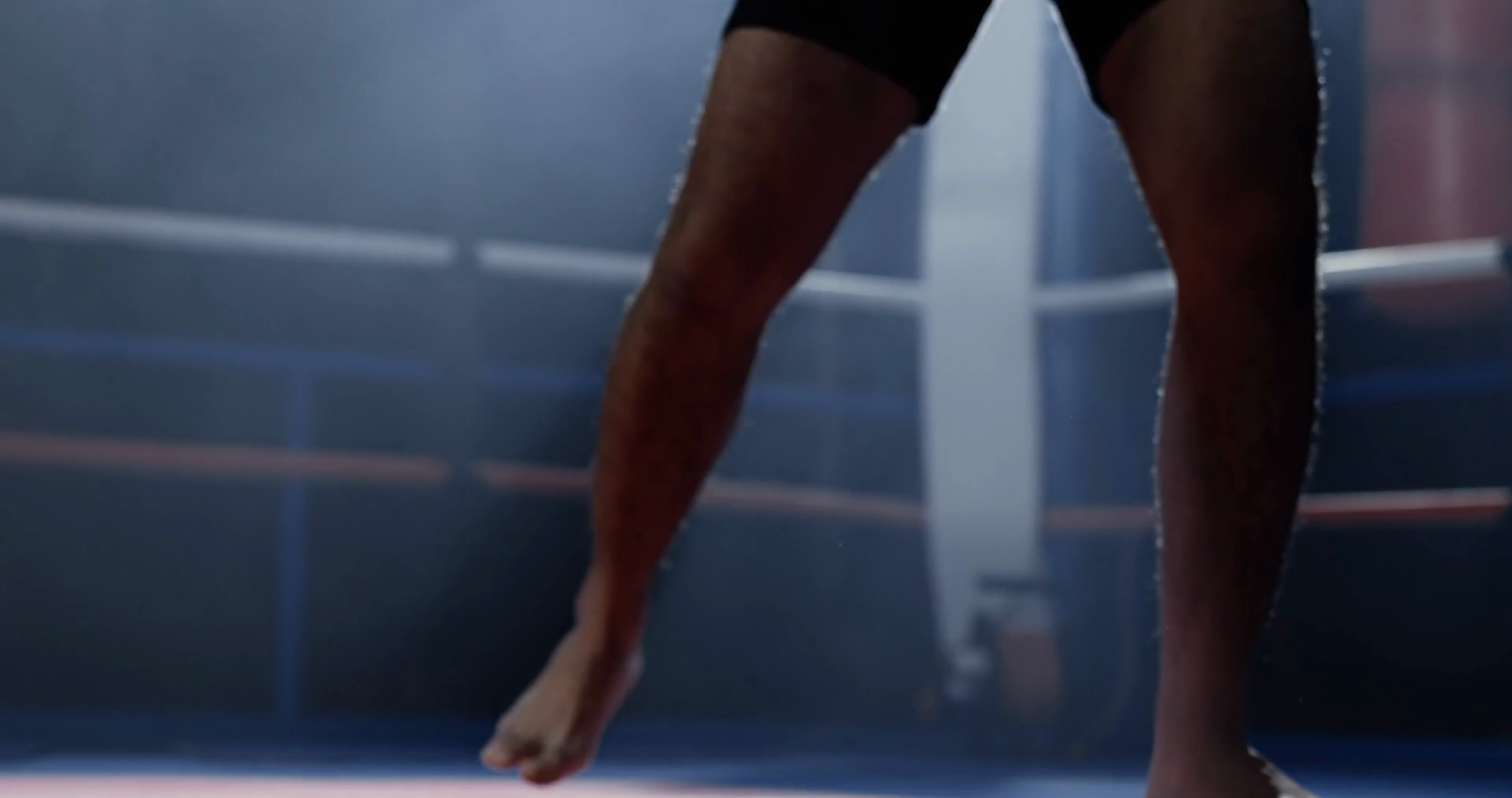 Fighter Regaining Stance Grounding Kick Stock Footage SBV-348594654 ...