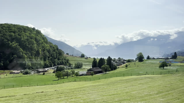 Train Alps Window Stock Footage: Royalty-Free Video Clips - Storyblocks