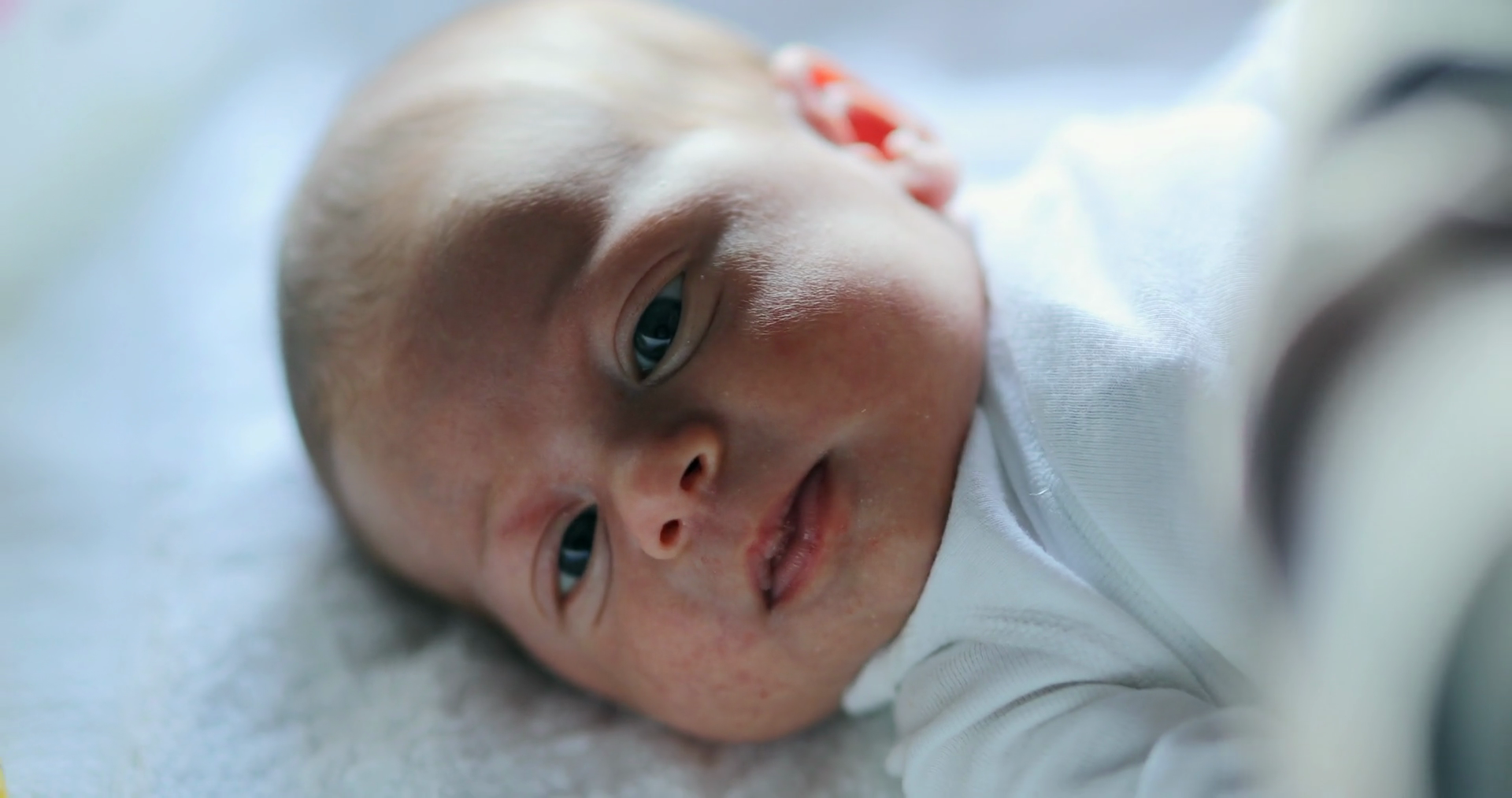 The Early Days: Newborn Baby In First Week Stock Footage SBV-348430663 ...