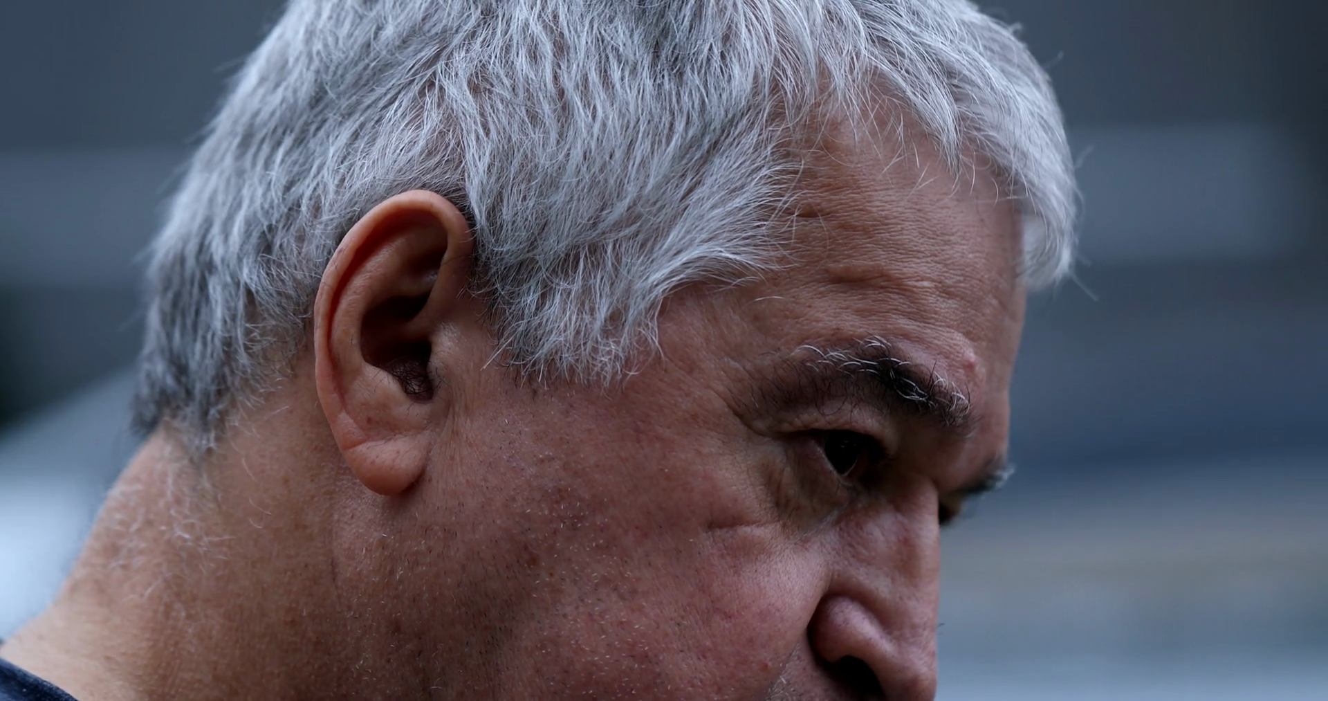 Senior Man Raising Head Looking At Sky With Stock Footage SBV-348711037 ...