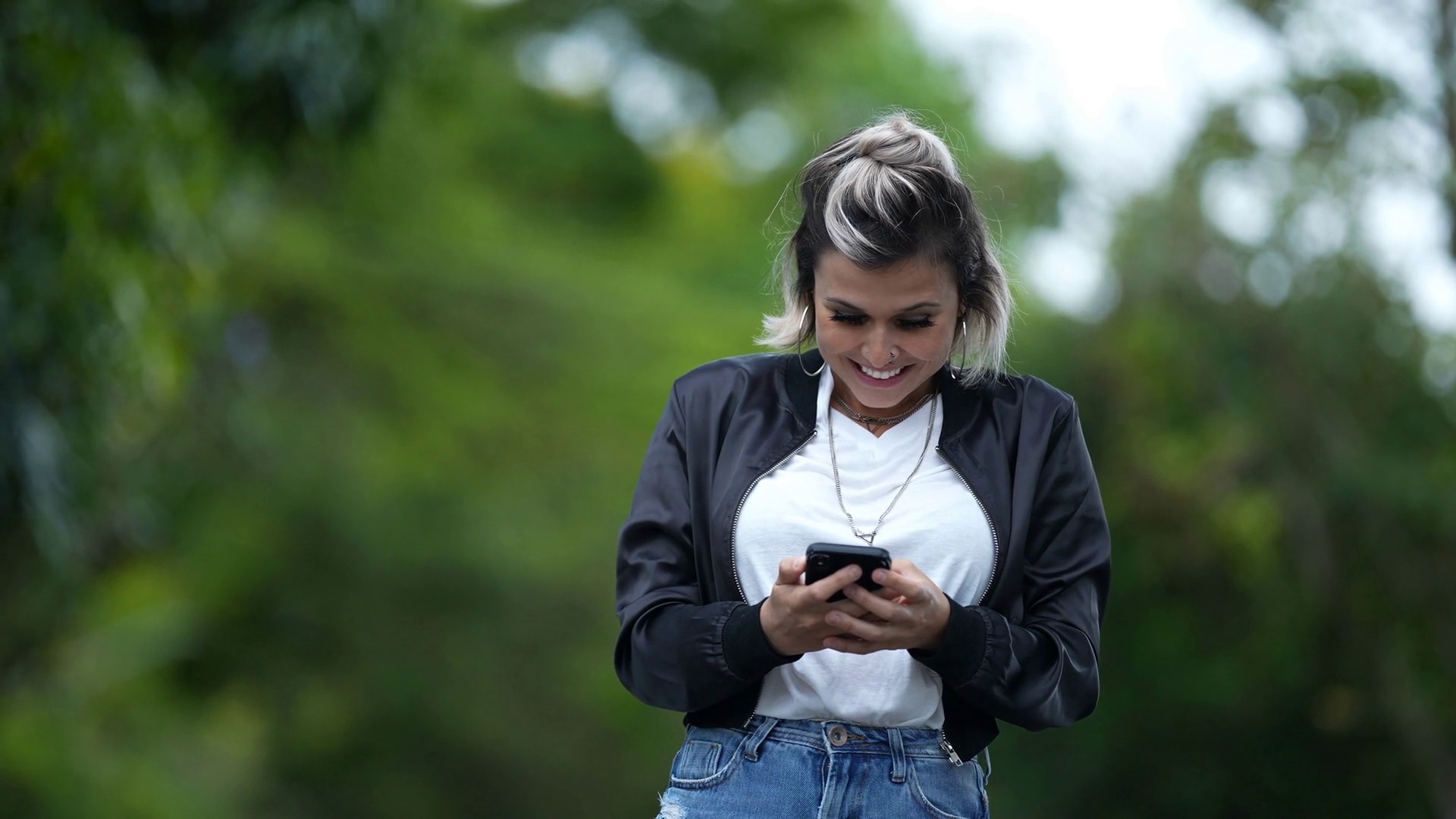 Person Receives Good Message On Cellphone Stock Footage SBV-348715261 ...