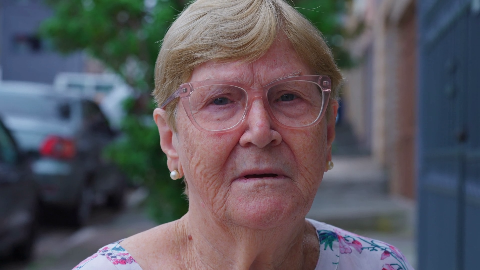 Preoccupied Expression On Elderly Womans Stock Footage SBV-348745201 ...