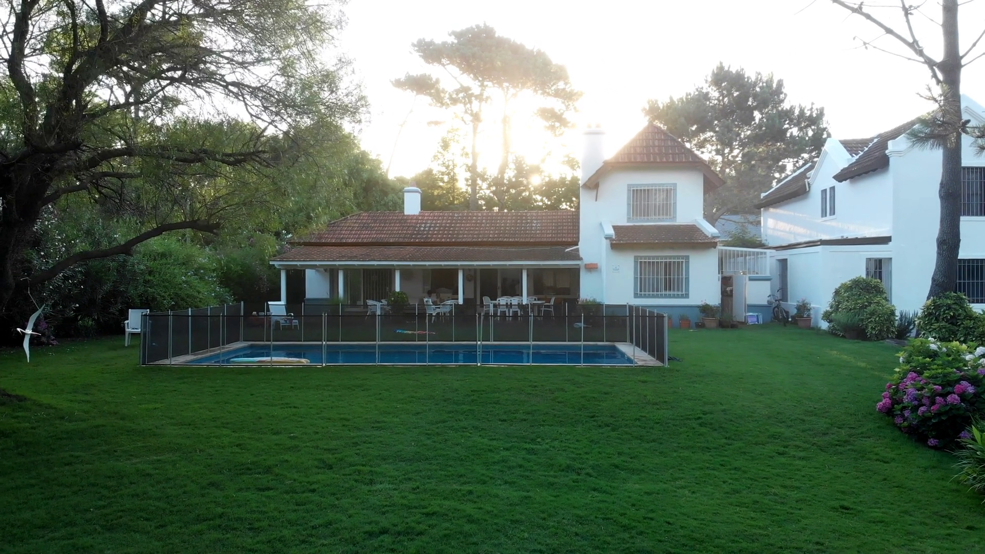Homefront View: Exterior Of Residential Stock Footage SBV-348410900 ...