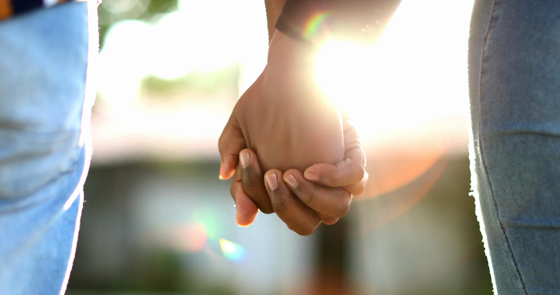 Close Up Of African Couple Holding Hands Stock Footage SBV-348495340 ...