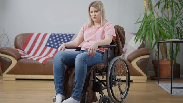 Sad Disabled Person Stock Footage: Royalty-Free Video Clips - Storyblocks