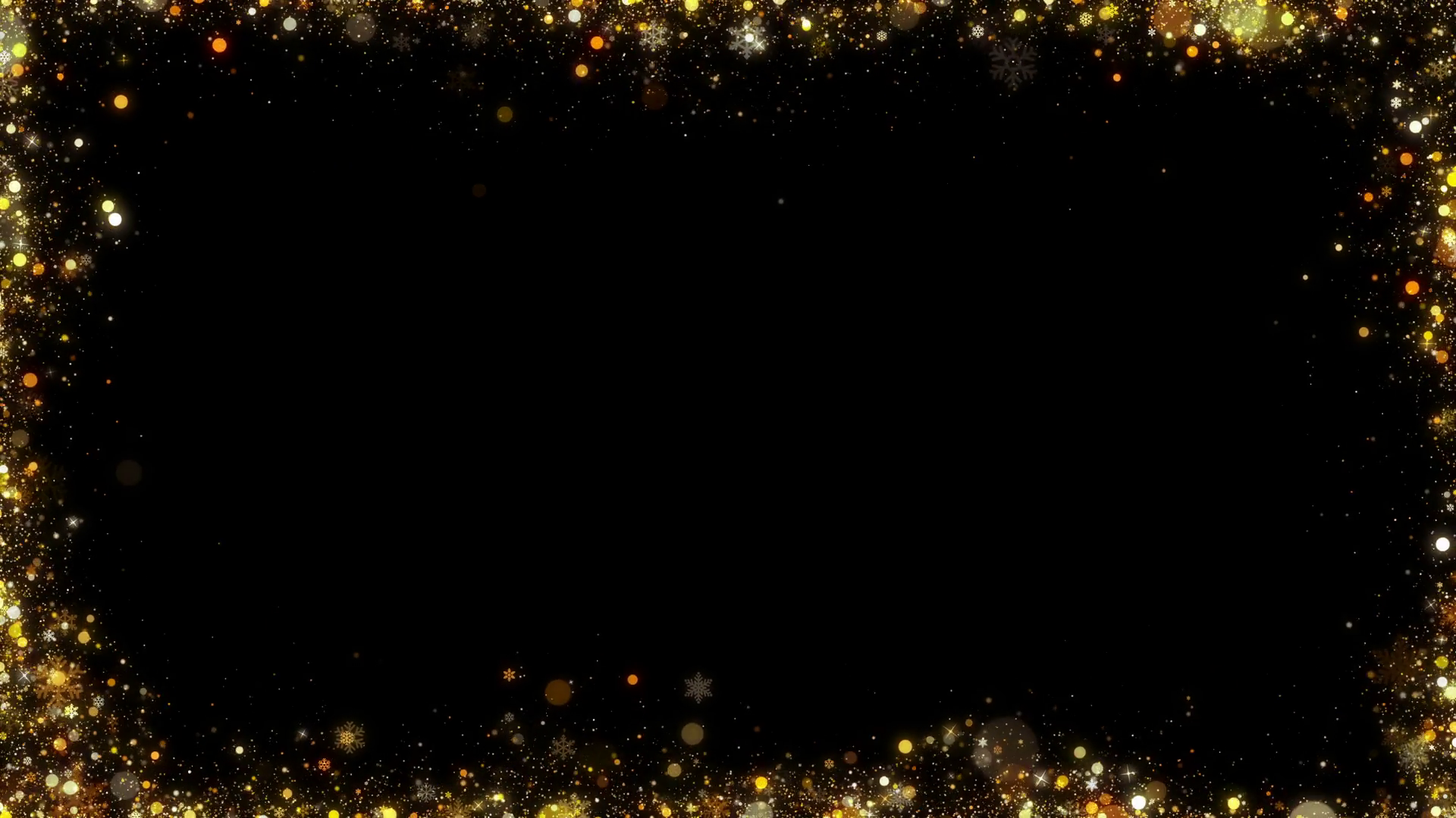 Christmas Frame Particles Frame With Stock Motion Graphics SBV ...