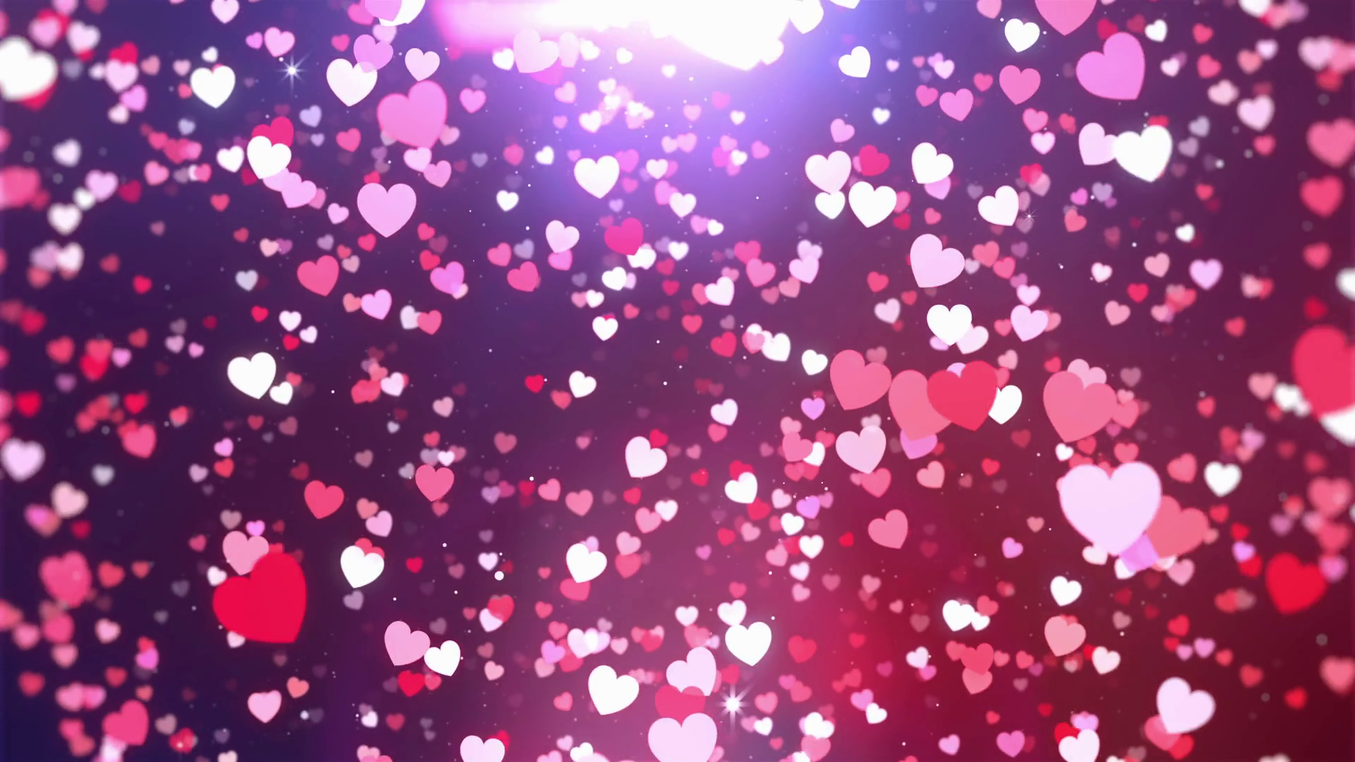 Heart Fying Backgrounds With Heart Particle Stock Motion Graphics SBV ...