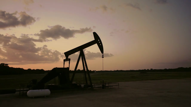 Texas Cattle Ranch Oil Field Aerial Stock Footage: Royalty-Free Video ...