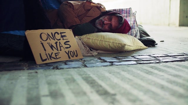 Homeless Lying Down Stock Footage: Royalty-Free Video Clips - Storyblocks