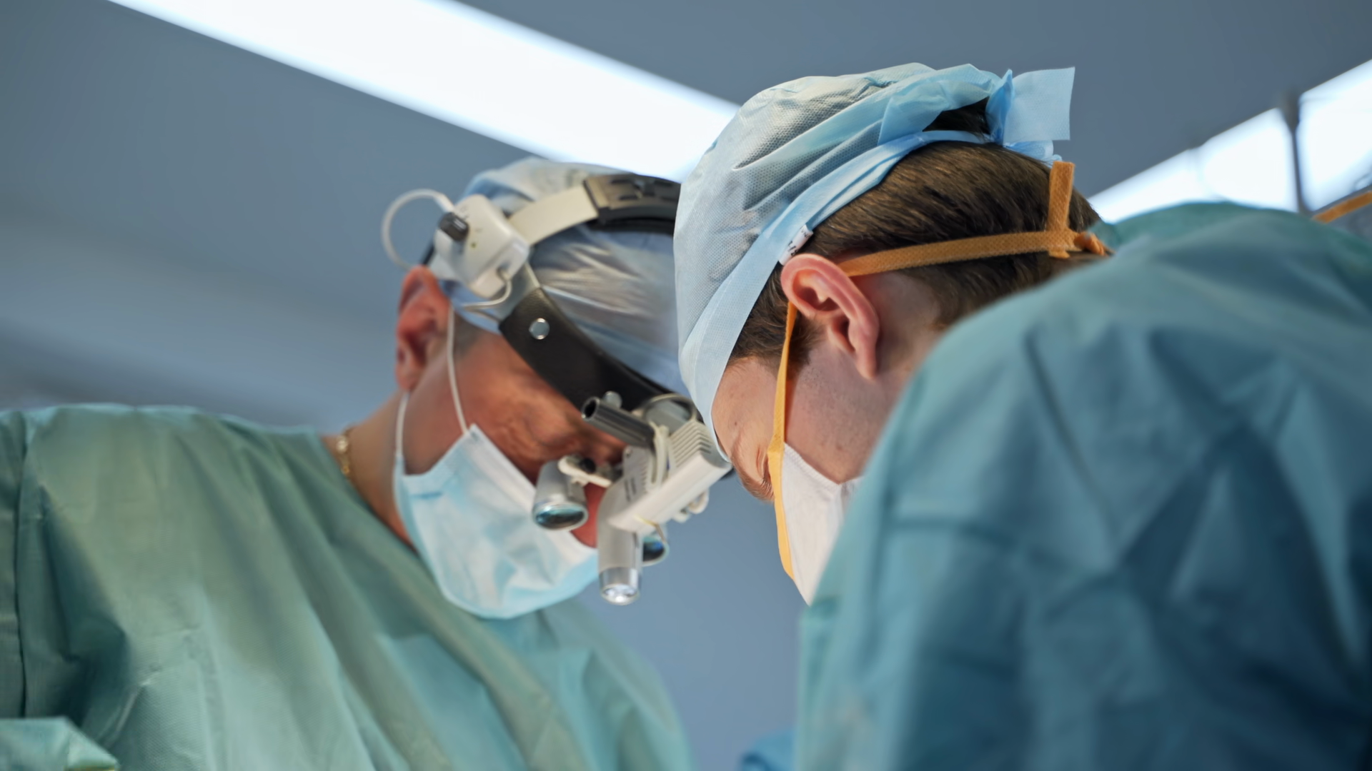 Adult Chief Surgeon With Device Equipment On Stock Footage SBV ...