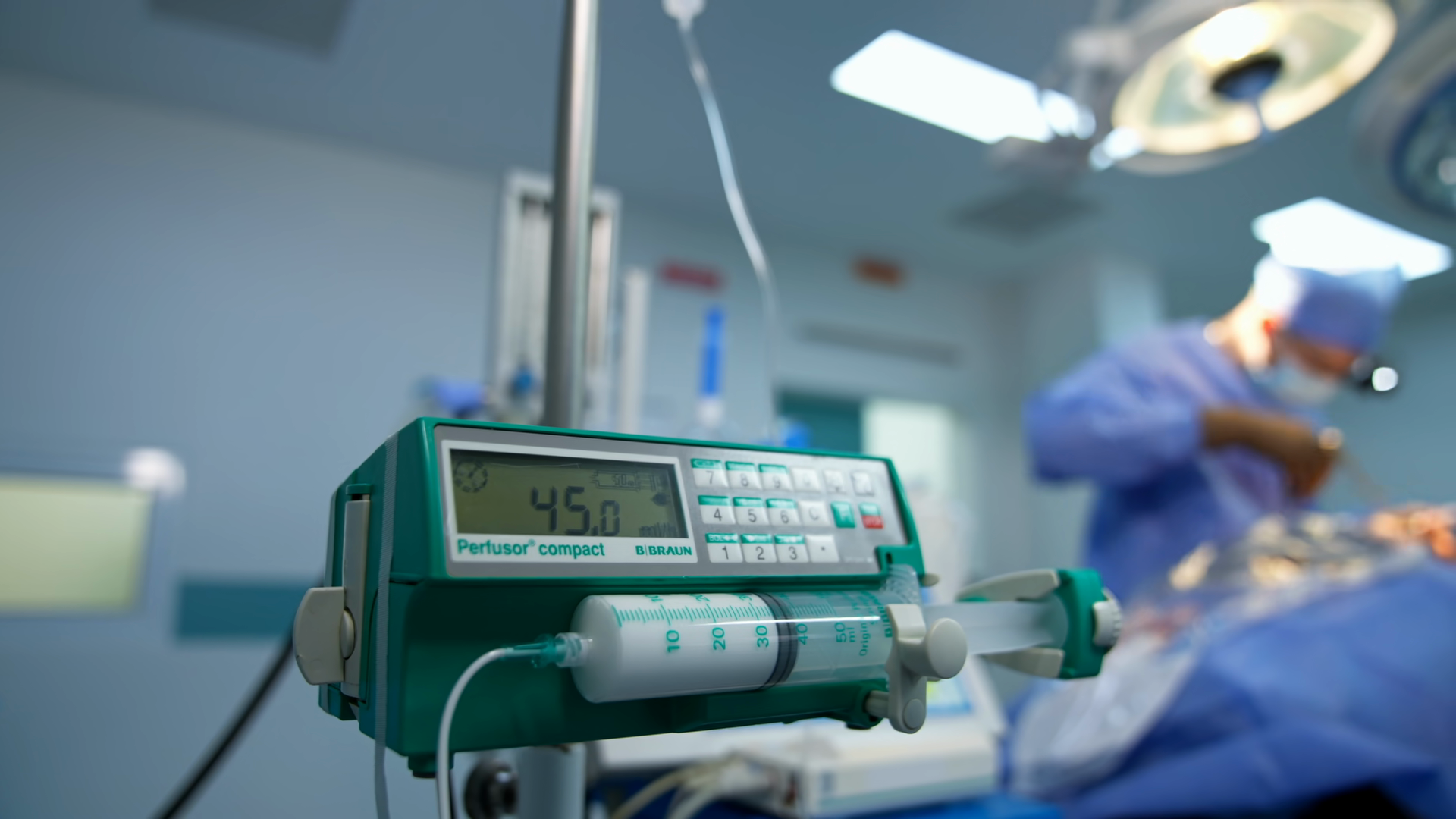 Device Perfusor Medicine Injection Of Stock Footage SBV-353751382 ...