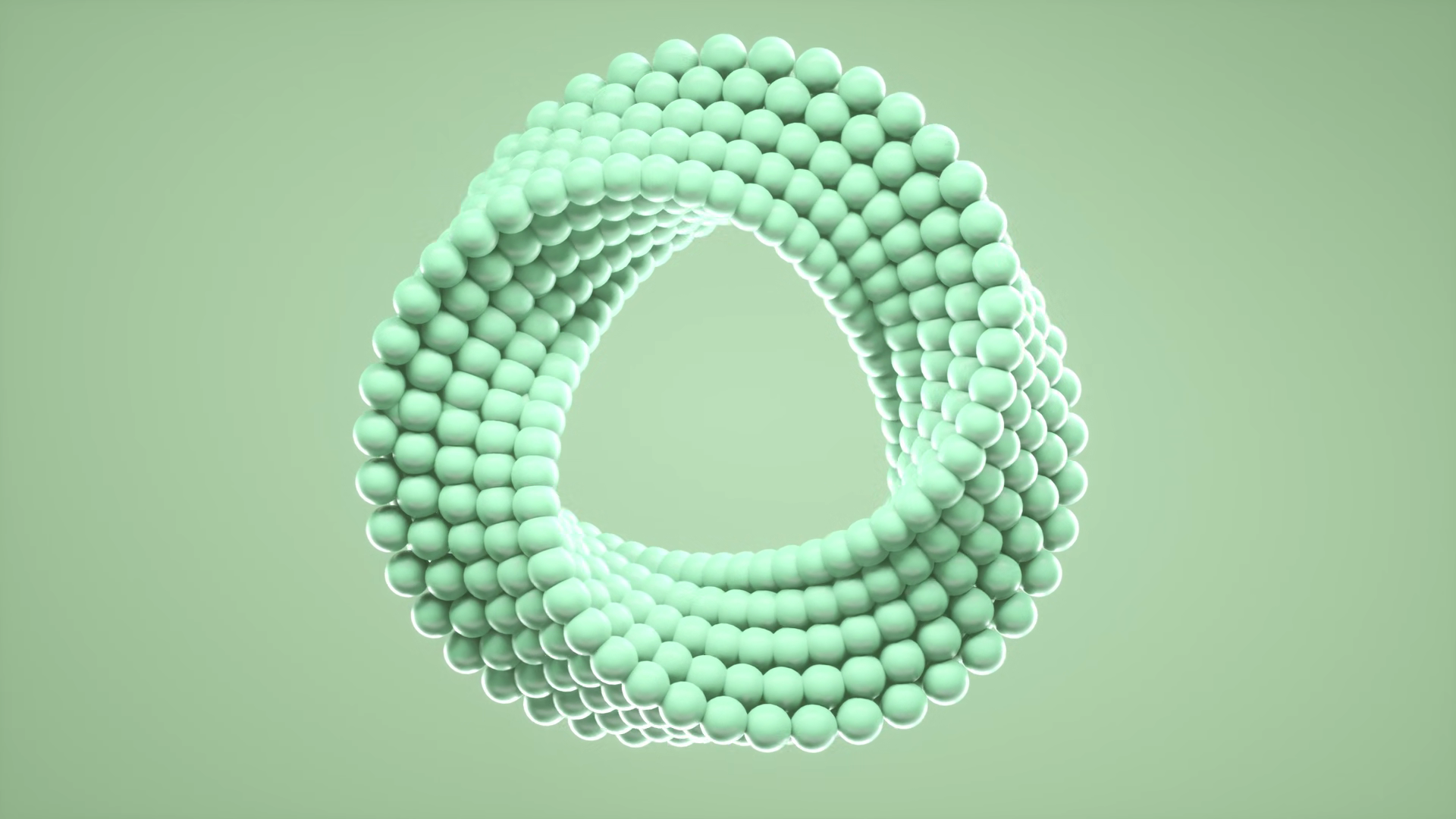 3d Loop Animation Of Small Balls Molded Into Stock Footage SBV ...