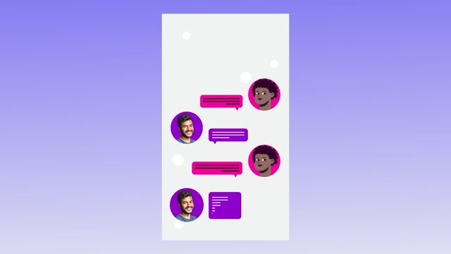 Royalty-Free Whats App Chat Template Templates - Storyblocks