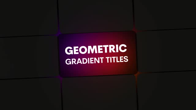 Royalty-Free Creative Gradient Titles Templates - Storyblocks