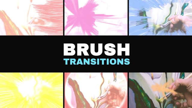 Royalty-Free Brush Transitions Templates - Storyblocks